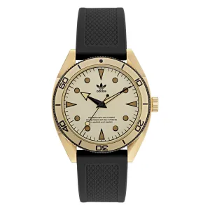 Adidas Edition Two 42mm Gold Dial Watch AOFH22002