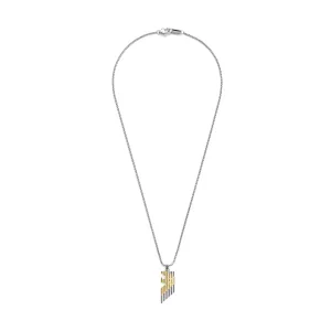 Armani Elegant Two-Tone Silver Necklace EGS3073040