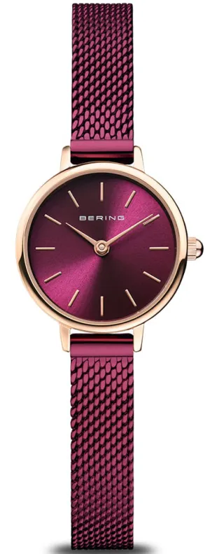 Bering Classic Rose Gold Ladies Watch