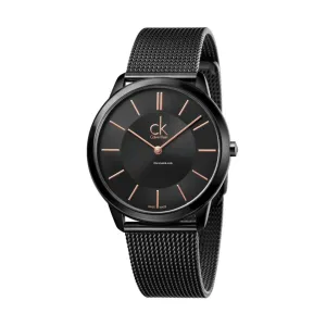 Calvin Klein -  Minimal orologio uomo argento K3M21421