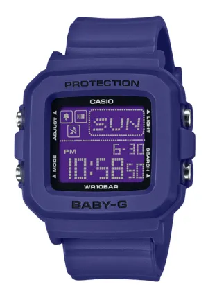 Casio Baby-g   PLUS Series BGD-10K-2DR Digital Rubber Strap Watch for Women