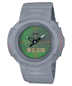 Casio G-Shock AW-500 Lineup Music Night Tokyo Series Light Grey Resin Band Watch AW500MNT-8A AW-500MNT-8A