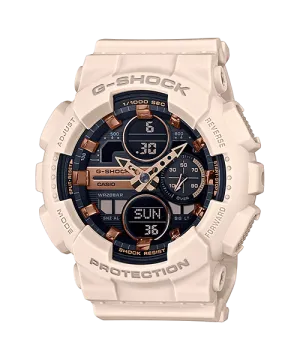 Casio G-Shock for Ladies' GMA-S140 Lineup Pink Resin Band Watch GMAS140M-4A GMA-S140M-4A