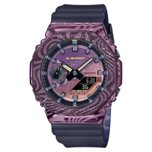 Casio G-Shock GM-2100 Lineup Milky Way Galaxy Series Matte Translucent Watch GM2100MWG-1A GM-2100MWG-1A