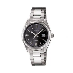 Casio Vintage LTP-1302D-1A1VDF Silver Watch for Women