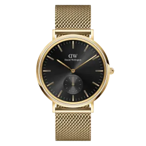 Daniel Wellington Classic Multi-Eye Evergold Onyx Black Dial Watch DW00100713