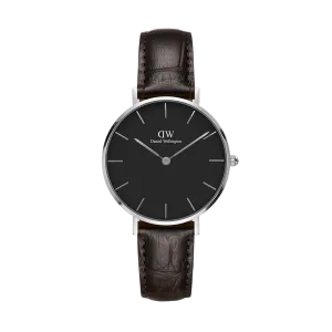 Daniel Wellington Petite 28mm York Black Dial Watch DW00100238