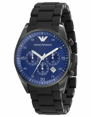 Emporio Armani Blue Chronograph Watch for Men AR5921
