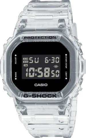 G-Shock 5600 Series Transparent Pack Men's Watch DW5600SKE-7D