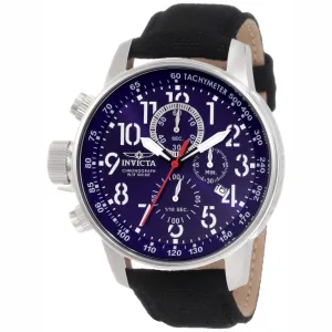 Invicta 1513 Men's Blue 1/10 Second Lefty Chronograph