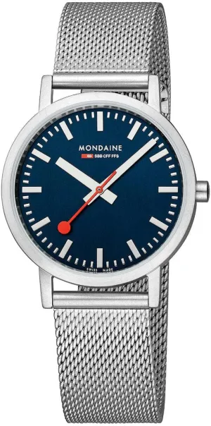 Mondaine Classic Deepest Blue Special Edition Watch