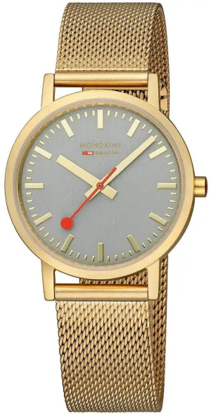 Mondaine Classic Good Gray Watch
