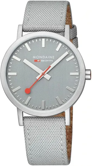 Mondaine Classic Good Grey Watch