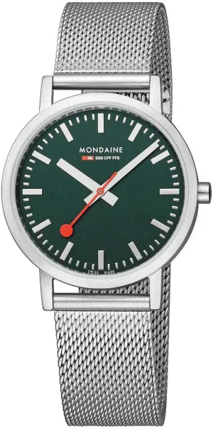 Mondaine Classic Park Green Special Edition Watch
