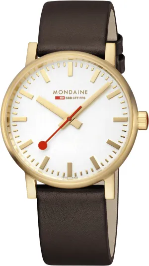 Mondaine Evo2 40mm Grape Leather Watch