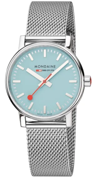 Mondaine Evo2 Dusk 35mm Blue Watch
