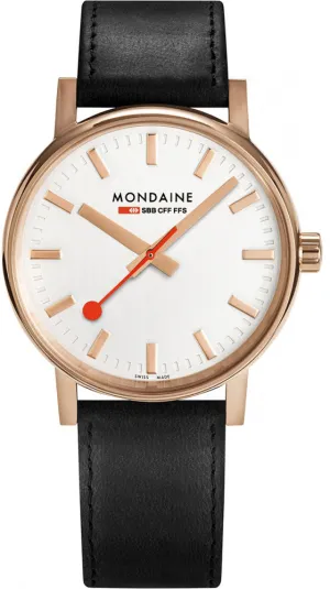 Mondaine Evo2 Rose Gold Watch