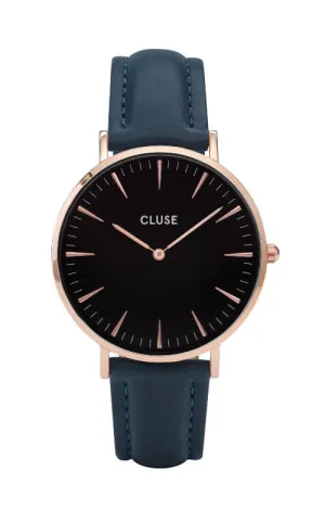 Montre CLUSE La Bohme Rose Gold Black-Petrol CL18019