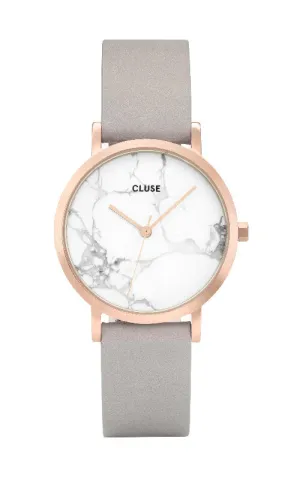 Montre CLUSE La Roche Petite Rose Gold White Marble Grey CL40103