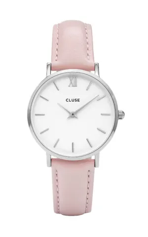Montre CLUSE Minuit Silver White/Pink CL30005