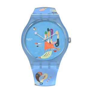 Orologio Swatch Blu Sky, By Vassilly Kandisky