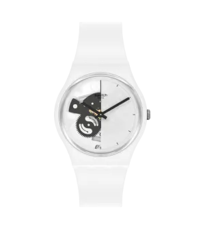 Orologio Swatch Live Time White