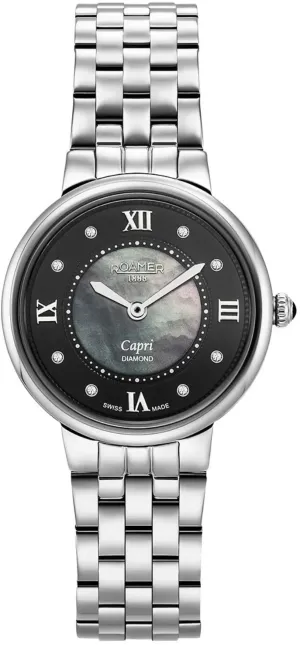 Roamer Capri Black MOP Watch