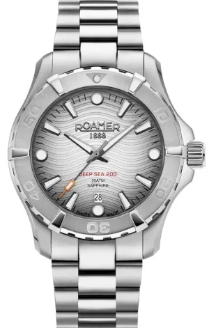 Roamer Deep Sea 200 Silver Watch