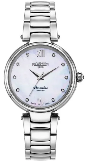 Roamer Dreamline White MOP Diamond Watch
