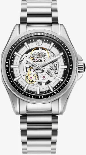 Roamer Rockshell Mark III Skeleton Black Watch