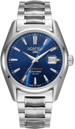 Roamer Searock Automatic Blue Sunray Watch