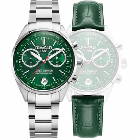 Roamer - 978818 41 75 20 - GRAN SPORTIVO  Stainless Steel Watch Set For Men's