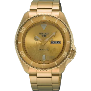 Seiko 5 Kentaro Yoshida Limited Edition Time Goes by Forever All Gold SRPL26K