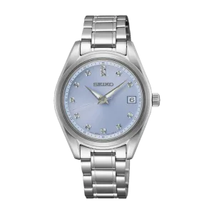 Seiko Conceptual Series Blue Dial Stainless Steel Watch SUR581P