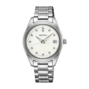 Seiko Conceptual Series White Dial Stainless Steel Watch SUR579P