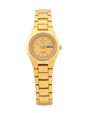 SEIKO SYMC18K1 Automatic Gold Stainless Steel Watch for Women