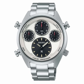Seiko SFJ009P1 Prospex Speedtimer Watch Solar Quartz Chronograph