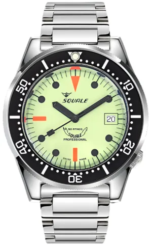 Squale 1521 Full Luminous Bracelet Watch