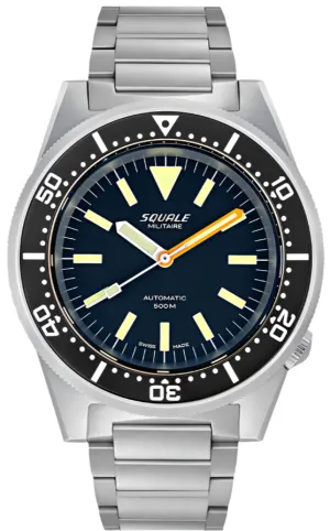 Squale 1521 Militaire Blasted Bracelet Watch