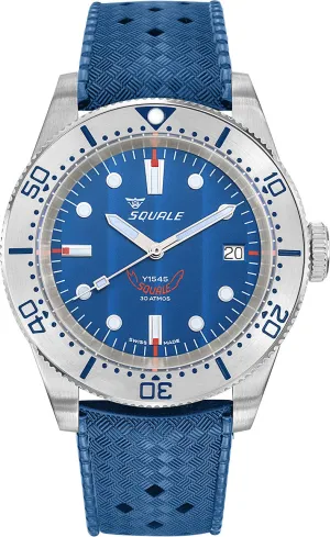 Squale 1545 Steel Blue Watch
