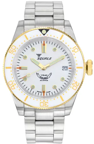 Squale 1545 White Bracelet Watch
