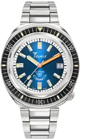 Squale 2001 Sunray Blue Watch