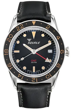 Squale SUB-39 GMT Vintage Black Watch