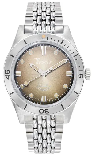 Squale SuperSquale Sunray Brown Bracelet Watch