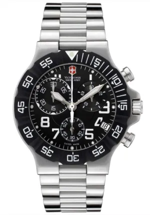 Swiss Army 241337 Men's Black Dial Chronograph Quartz Watch