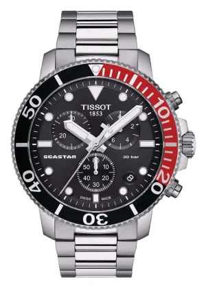 TISSOT SWISS GENTS SEASTAR 1000 CHRONOGRAPH T-SPORT T120-417-11-051-01