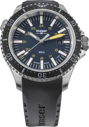 Traser H3 P67 Diver T100 Blue Rubber Watch
