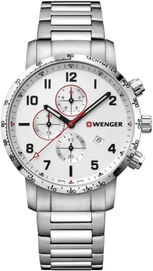 Wenger Attitude Vertical Chrono Mens Watch